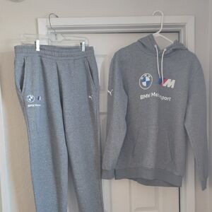 BMW Motorsport Gray Sweatsuit